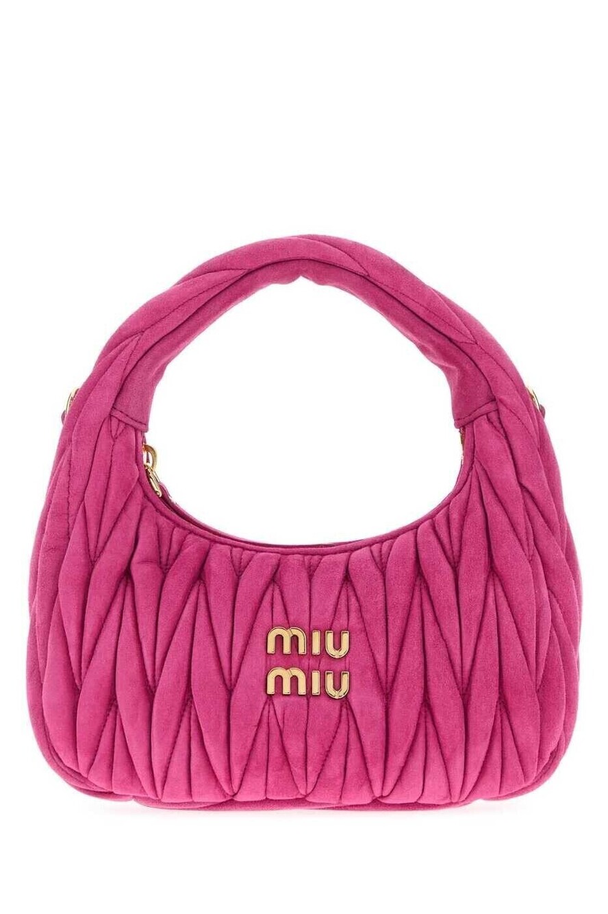 Miu Miu Business Briefcase Leather Pink